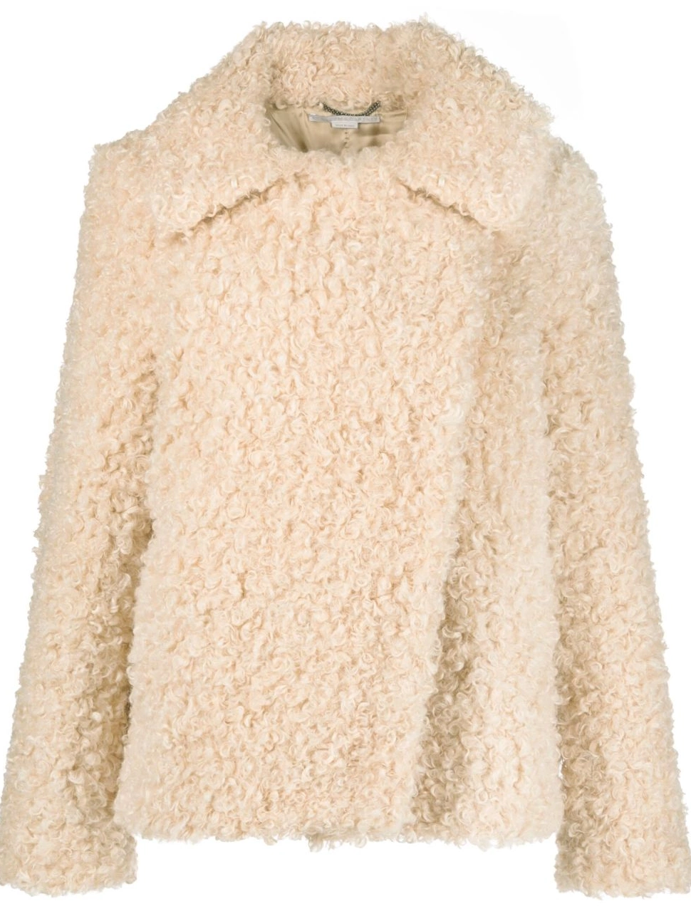Cheap Women Stella McCartney fur-design coat oversized Teddy 0809